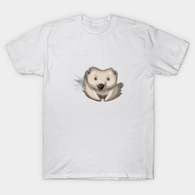 Cute Porcupine Drawing T-Shirt by Play Zoo